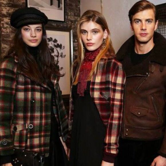 Polo Ralph Lauren 2015 Trading Blanket Red Plaid Vintage Inspired Wool Jacket - Picture 12 of 16